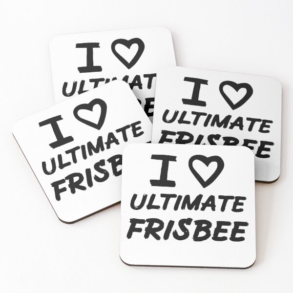 Item preview, I Love Ultimate Frisbee for Ultimate Frisbee  Fans  designed and sold by Mochi-Merch.