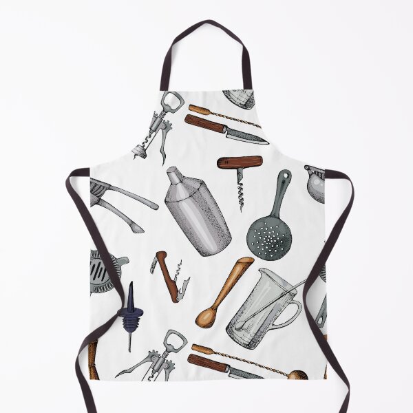 Item preview, bartender drawing pattern designed and sold by HarleyGarner.
