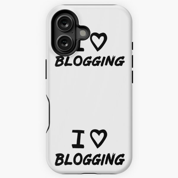 Vista previa del artículo con la obra «Me encantan los blogs para bloggers», diseñado y vendido por Mochi-Merch.