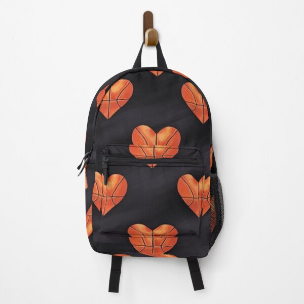 Item preview, Basketball heart ball pattern designed and sold by HarleyGarner.