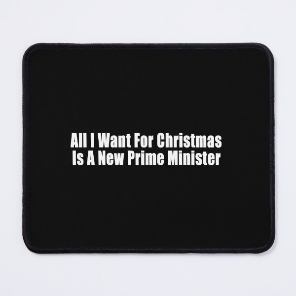 Item preview, All I Want For Christmas Is A New Prime Mininster Say No To Vaccine Mandates Lets Go Brandon Freedom Anti Segregation Patriotic Vaccine Mandate designed and sold by Jason Gilbert.