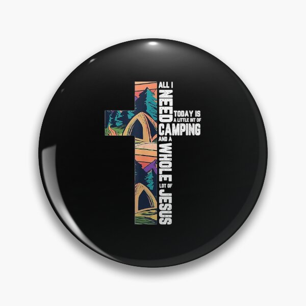 Item preview, Camping Outdoor Cross Jesus Christian Quote Camper designed and sold by AbelBahringer.