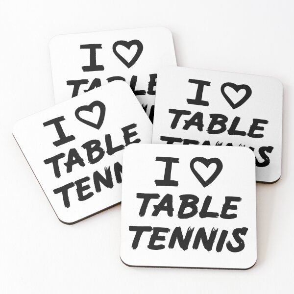 Item preview, I Love Table Tennis for Table Tennis Fans  designed and sold by Mochi-Merch.