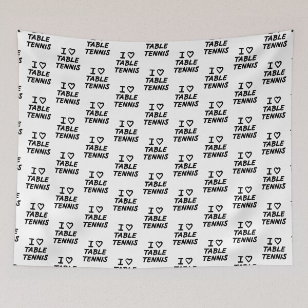 Item preview, I Love Table Tennis for Table Tennis Fans  designed and sold by Mochi-Merch.