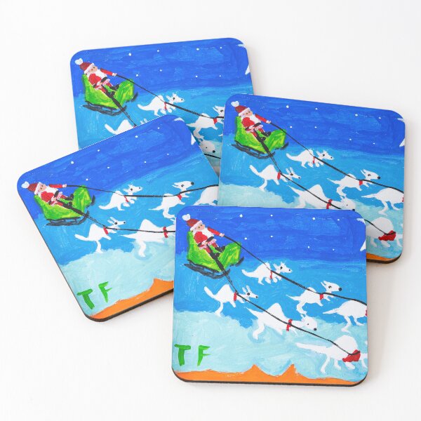 Item preview, Six White Boomers Flying High designed and sold by ted4crows.