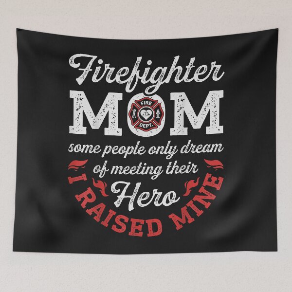 Item preview, Firefighter Mom Firewoman Proud Moms Mother's Day Vintage designed and sold by Donnie56441.