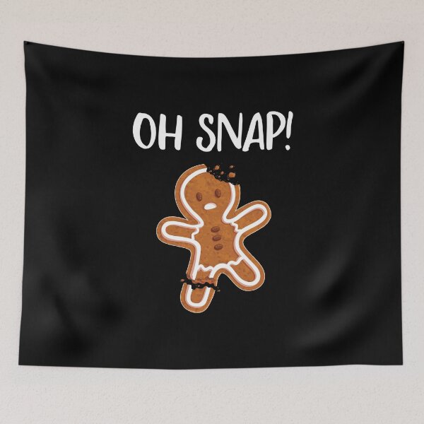 Item preview, Christmas Gingerbread Man Cookie OH SNAP designed and sold by EstelleStar.