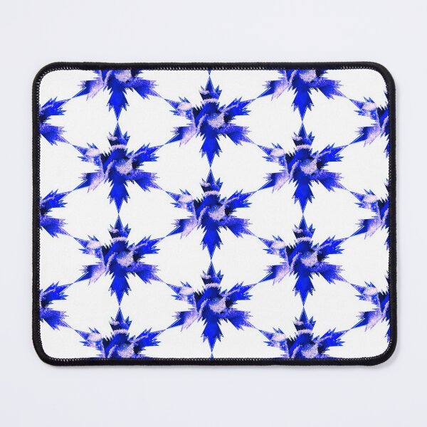 Item preview, Xmas Snowflakes Royal Blue white snow Star by Iritof designed and sold by iritof.