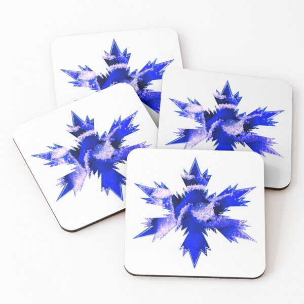 Item preview,   Xmas Snowflakes Royal Blue white snow Star by Iritof designed and sold by iritof.