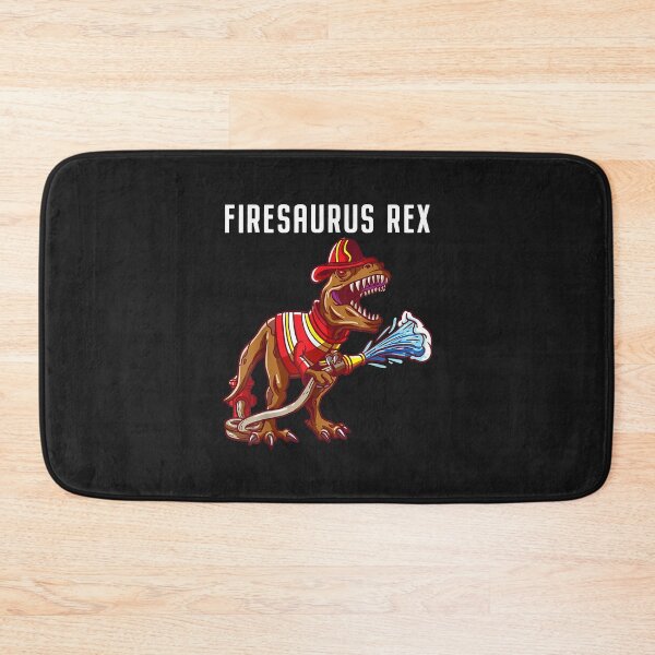 Item preview, Firefighter T Rex Dinosaur Kids Gifts Shirt For Fireman Boys designed and sold by Donnie56441.