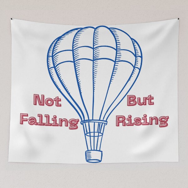 Item preview, Hot air balloon Not Falling But Rising designed and sold by lolmaned.