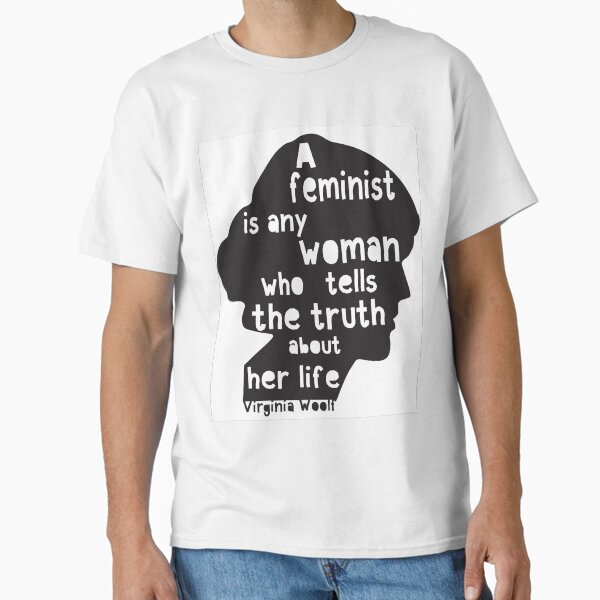 Artikel-Vorschau von Feministisches Zitat von Virginia Woolf!, designt und verkauft von SadCaptain.