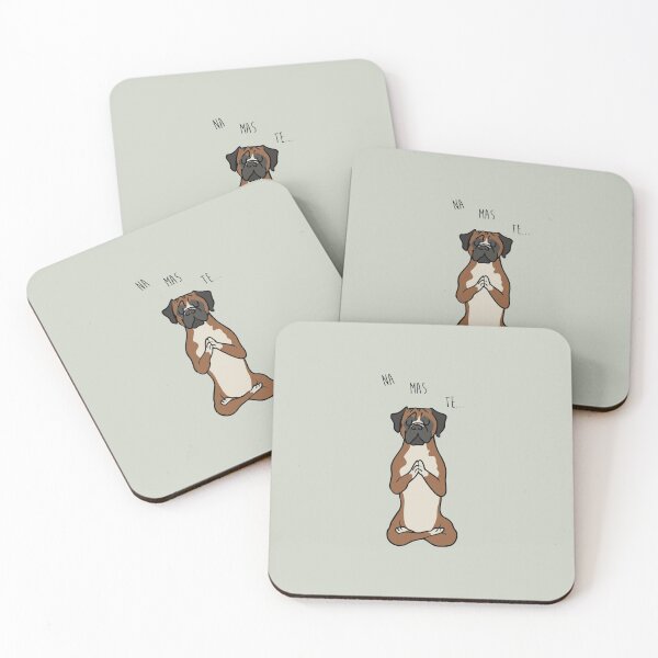 Item preview, NAMASTE Boxer Dog  designed and sold by Huebucket.