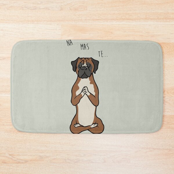 Item preview, NAMASTE Boxer Dog  designed and sold by Huebucket.