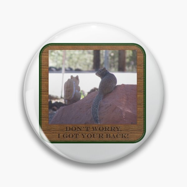 Item preview, Squirrel I Got Your Back! Vintage Plaque-Green Trim designed and sold by HighCountry2021.
