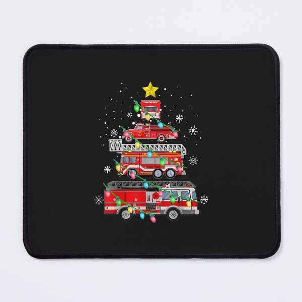 Item preview, Funny Christmas Firefighter Truck Christmas Tree Xmas Tree designed and sold by Donnie56441.