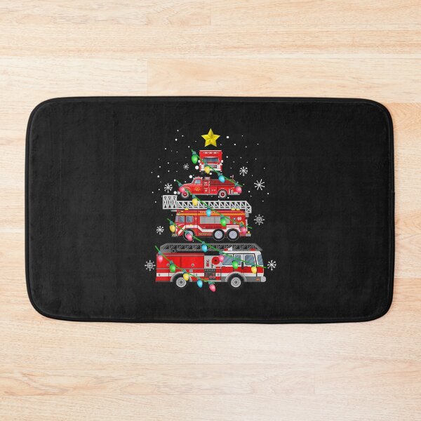 Item preview, Funny Christmas Firefighter Truck Christmas Tree Xmas Tree designed and sold by Donnie56441.