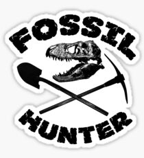 Fossil Hunter Sticker