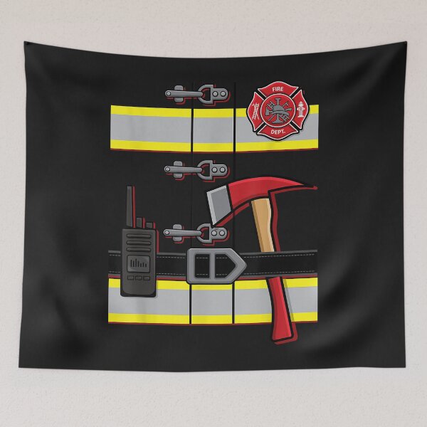 Item preview, Halloween DIY Firefighter Uniform Costume designed and sold by Donnie56441.