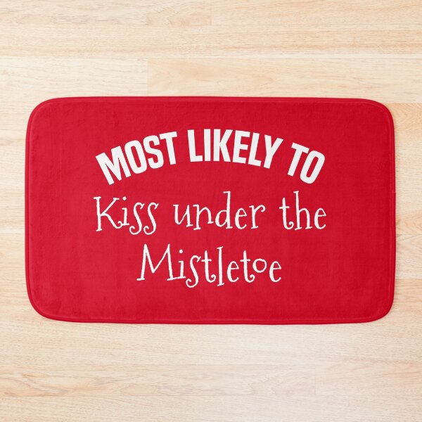 Item preview,  Most likely to kiss under the mistletoe designed and sold by Koi-Art.