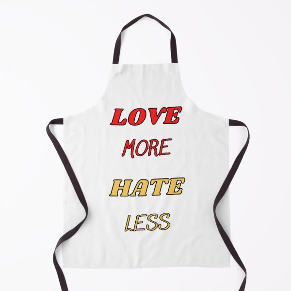 Item preview, Love More, Hate Less - Typography Motivational Quote designed and sold by Digitalme Designs.