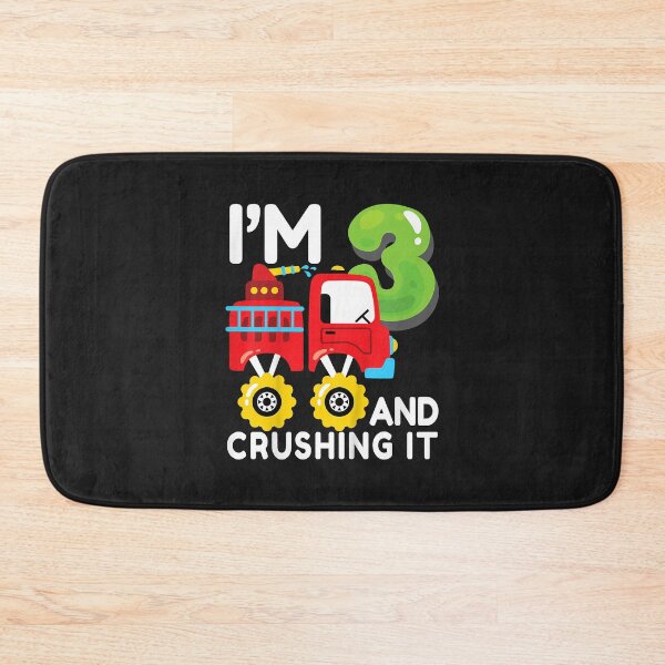 Item preview, Kids Monster Fire Truck 3rd Birthday Party Firefighter Boy 3 Year designed and sold by Donnie56441.