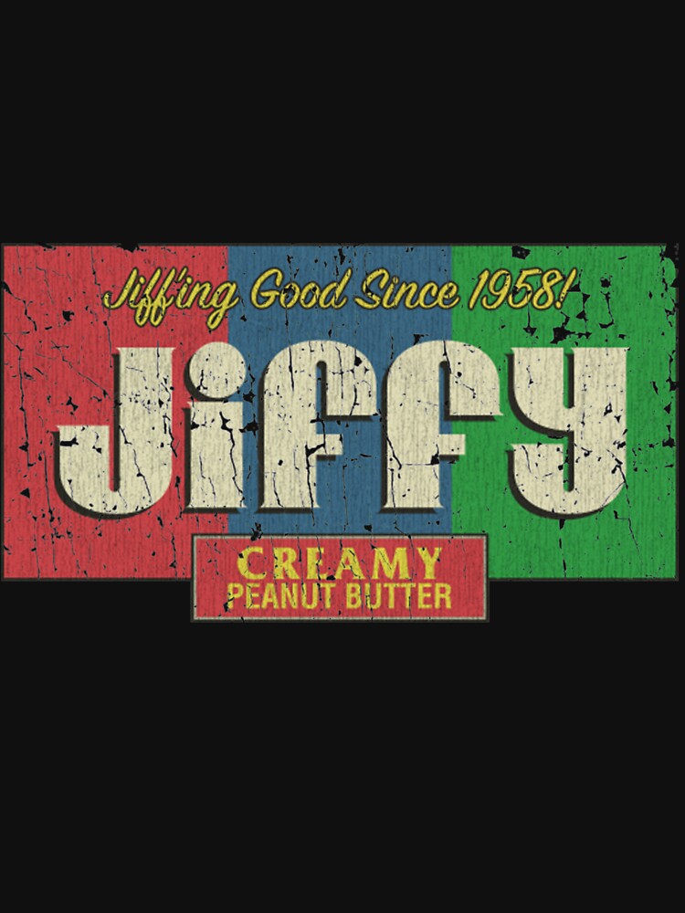 Mandela Effect Jiffy Peanut Butter 1958 T Shirt For Sale By Lewisgarcian Redbubble 5646