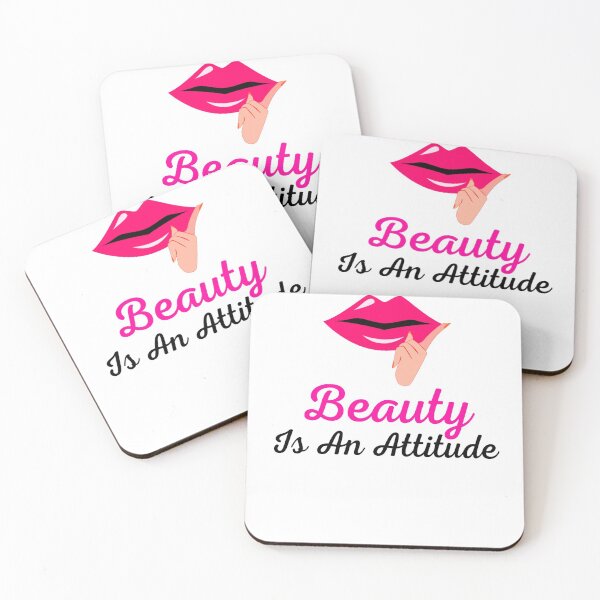 Item preview,  Beauty Is An Attitude Funny Sarcastic Beauty Quotes Lovers  designed and sold by chetan786.