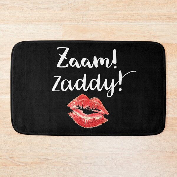 Item preview, Zaam Zaddy! Funny Zaddy Saying with Red Lips designed and sold by Merchking1.