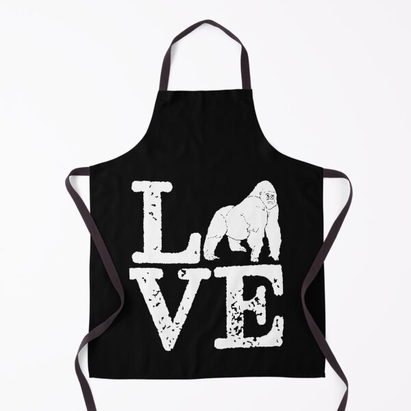Item preview, Wildlife Safari I Love Gorillas Distressed, I Heart Gorilla Nature designed and sold by Merchking1.
