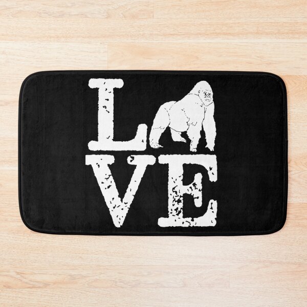 Item preview, Wildlife Safari I Love Gorillas Distressed, I Heart Gorilla Nature designed and sold by Merchking1.