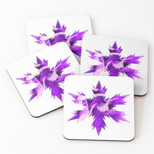 Item preview, Xmas Snowflakes Hot-Purple Star & White-pink snow  by Iritof designed and sold by iritof.