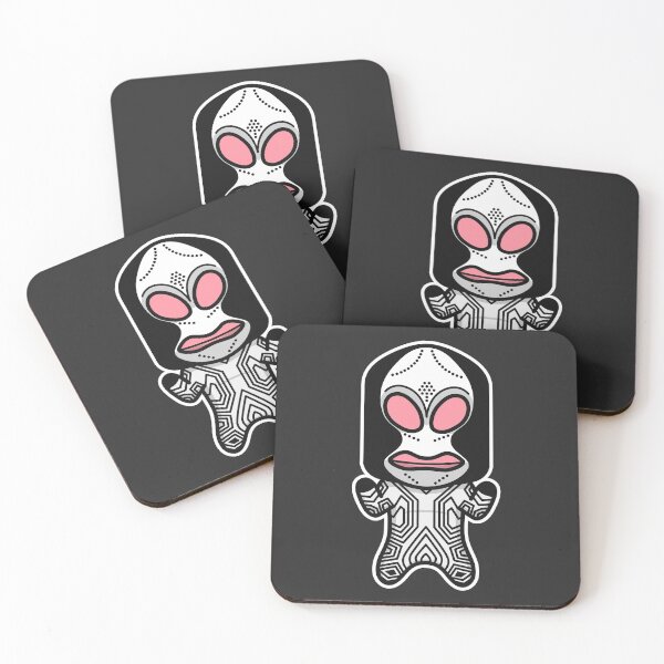 Item preview, Three-Faced Alien Dada Chibi Style Kawaii designed and sold by mattzwug-draws.