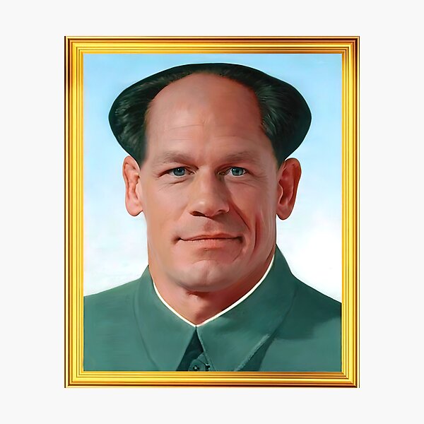 John Xina in China Social Credit Meme Photographic Print