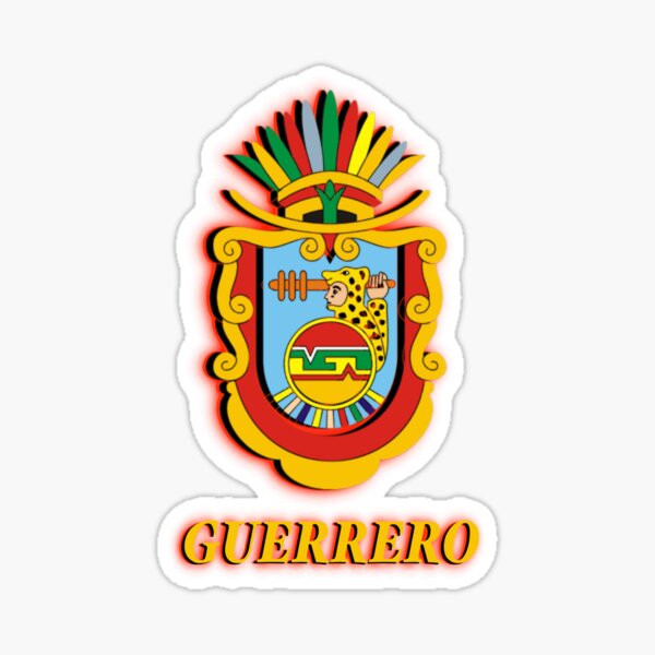 Item preview, Coat of arms of beautiful state of Guerrero, Mexico designed and sold by Floradigital.