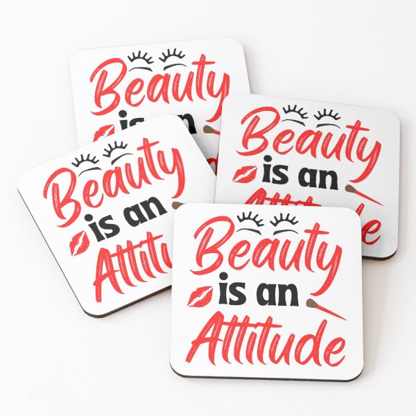 Item preview,  Beauty Is An Attitude Funny Sarcastic Beauty Quotes Lovers  designed and sold by chetan786.