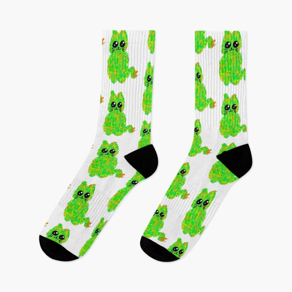Artikelvorschau, Glitch-Katze entworfen und verkauft von Nonbinaryfrog.