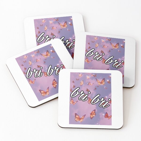 Item preview, cute butterfly aesthetic bri bri sticker  designed and sold by -vibes-kh.