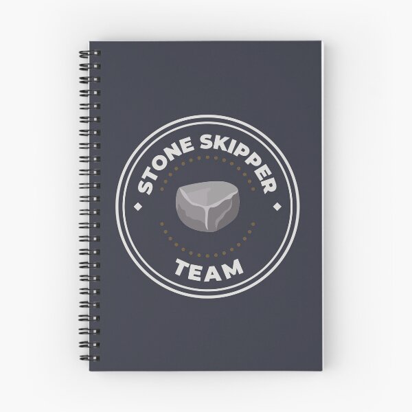 Item preview, Stone skipping team logo designed and sold by Morcawork.