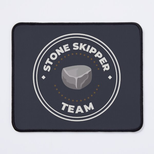 Item preview, Stone skipping team logo designed and sold by Morcawork.