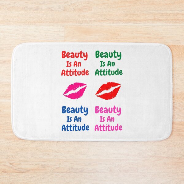 Item preview, Beauty Is An Attitude Funny Sarcastic Beauty Quotes Lovers  designed and sold by chetan786.