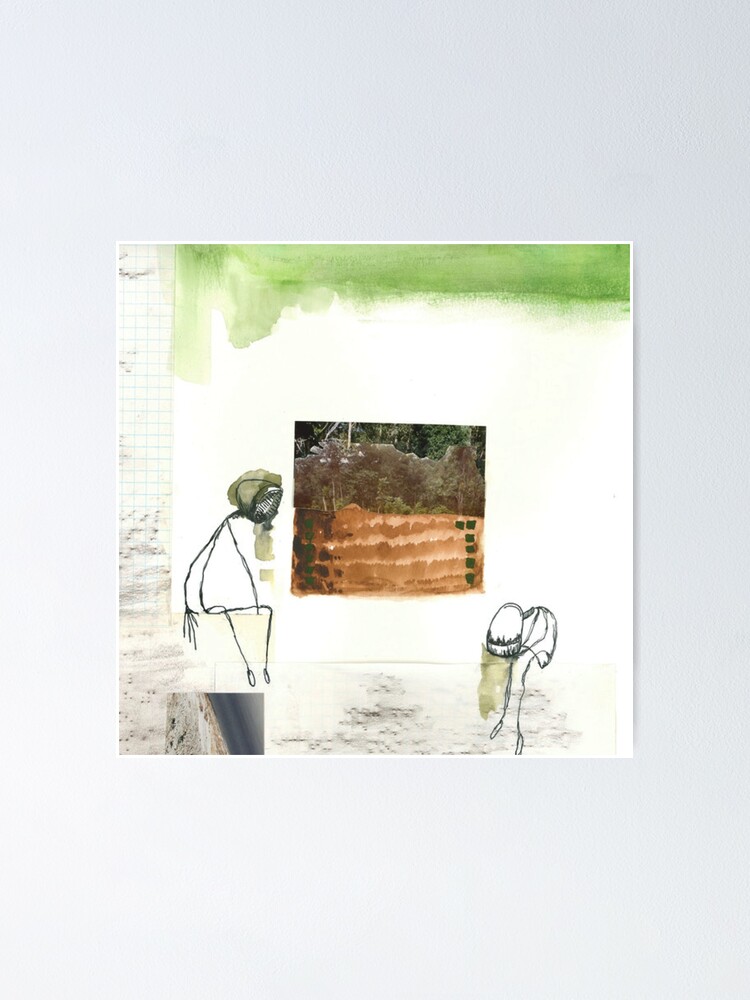 "Illustration Human Aubreys Karaoke Alone" Poster for Sale by maura