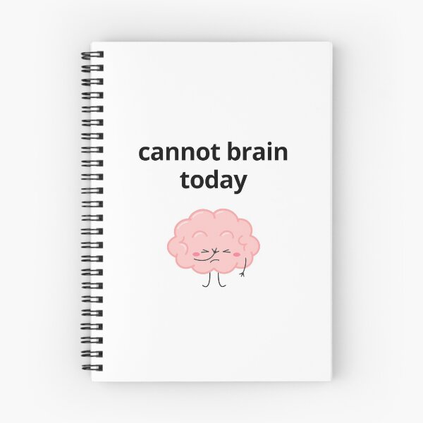 Item preview, Cannot brain today designed and sold by allysmar.