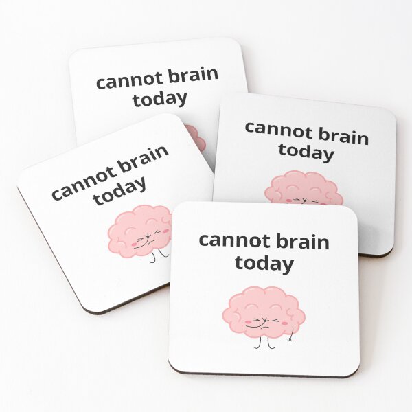 Item preview, Cannot brain today designed and sold by allysmar.