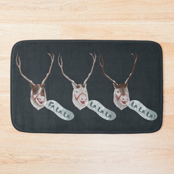 Item preview, “Fa La La” Deck The Halls Reindeer designed and sold by mntdoodles.