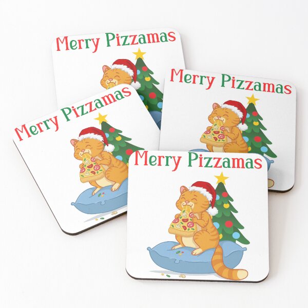 Item preview, Merry Pizzamas Cat  designed and sold by Wheeler-Styl3.