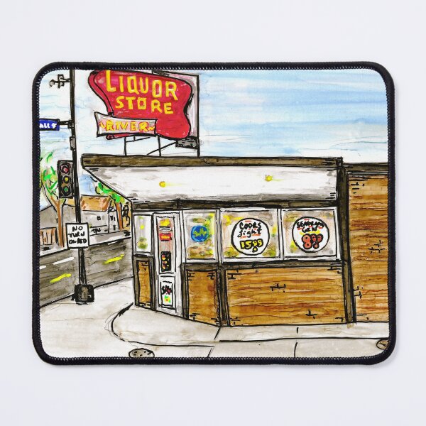 Item preview, River Liquors- NE Mpls designed and sold by Chelsea Rudie.