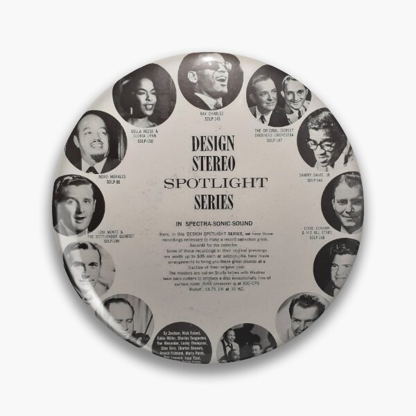 Item preview, back cover, Record, LP, Design, Stereo,  Spotlight Series, 50's, cheapo designed and sold by Vintaged.