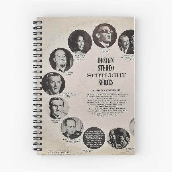 Item preview, back cover, Record, LP, Design, Stereo,  Spotlight Series, 50's, cheapo designed and sold by Vintaged.