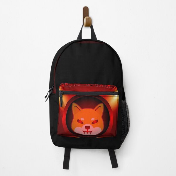 Item preview, Shiba inu (SHIB) crypto currency with fire lightning background designed and sold by ZieProject.